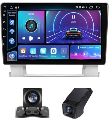 Android Universal Double Din Car Stereo for Buick Excelle 2 2009-2017 9 IPS Screen Touch Screen Android Car Radio Player GPS Navigation CarAutoPlay BT 5.0 RSD DSP 4G WiFi DVR.(C10 Pro)