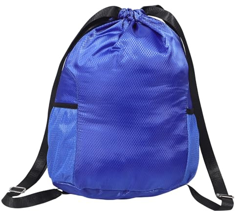 DECORNIJIA Basketball Sportrucksack mit Kordelzug Großzügig Leichter Turnbeutel aus Abriebfestem Material Gepolsterte Tragegurte Unisex für Basketballtraining und Freizeit