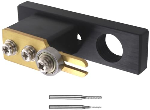 TEMPNAP Elektrischer Randfräser für Cello und Bratsche aus Metall mit Minimalem Grat und Gleichmäßigen Rillen für Werkstatt und Heimreparatur Schwarz