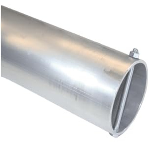 Bodenhülse für Fahnenmasten/Stangen/Masten 70 mm Durchmesser Aluminium