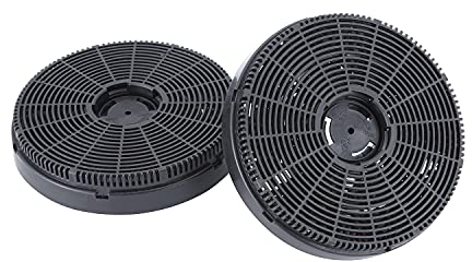 COMFEE’ CF03 Charcoal Filter Activated Carbon Filter Replacement for COMFEE' Cooker Hoods Extractor Fans Kitchen Hoods (Pack of 2), Black