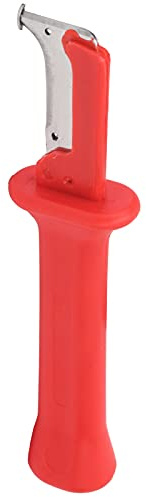 Cuchillo de Electricista, Cuchillo Pelacables Aislado, Cuchillo de Cable 31HS con Funda de Plástico, Herramienta de Corte de Alambre de Aislamiento Manual