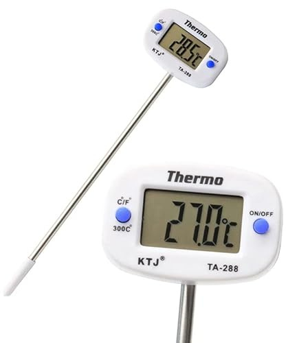 Termometro da cucina termometri alimentari digitali con sonda lunga per carne barbecue cibo liquido olio acqua