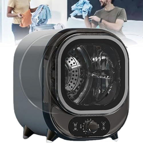 DRYIC Secadora de Ropa, Secadora de Condensador portátil, Secadora pequeña con ventilación de 5 kg, Uso montado en la Pared o en la encimera (A 220V)