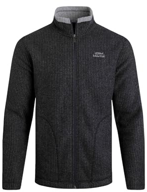 Weird Fish Shires Full Zip Grid Fleece. (Jumper/Sweater/Fleece)