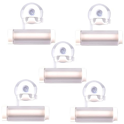 FRCOLOR 5stücke Zahnpastapresse Aus Manueller Extruder Für Zahnpastatuben Kosmetika Cremes Lotionen Farben Sparen Sie Geld Und Ressourcen