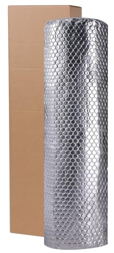 Baketron 2mm 50 cm x 4 m = 2m² Alubutyl Anti Dröhn Dämmmatte Selbstklebend Dämmung - KFZ Lärmschutz, Schalldämmung und Schallschutz