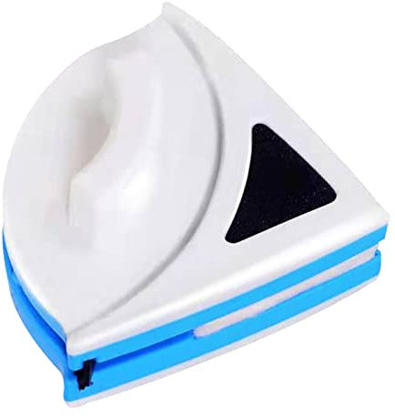 Double Face Magnétique, Nettoyeur de Vitres de Forme Bleue Fenêtre Double Face Essuie-Glace en Verre Outil de Brosse P3-8mm Nettoyage d'équipement de Planeur Portable