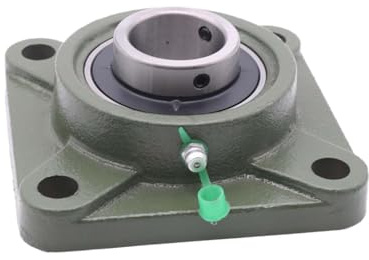 MINZHI Serie Kugellager Flansch, Generisch Flanschlager, Vierkant Flanschlager, Flanschlager UCF, Kugellager für Wellen Ø 30 mm, Stahlkugellager, Industrie- und Allzwecklager und Wälzlager