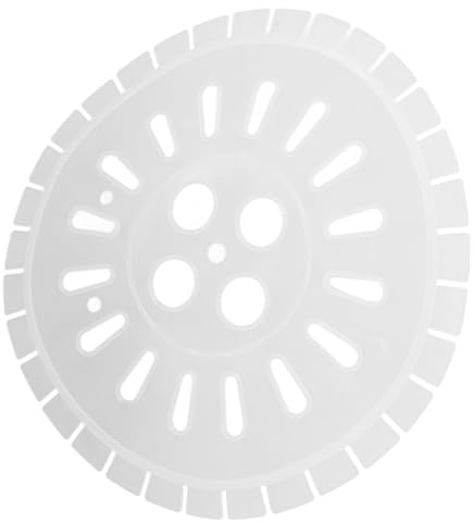 Washing Machine Spinner Safety Cover 25cm Plastic Spare Part | White Finish, Fits Dryer and Washing Machine Use, Laundry Room Accessory, Multifunctional Design