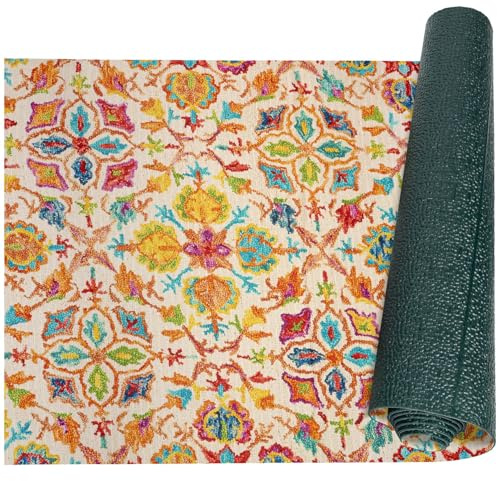 ANRO Küchenteppich Küchenläufer Teppich Läufer Küche waschbar rutschfest Abbraccio Abwaschbar 120 x 52cm