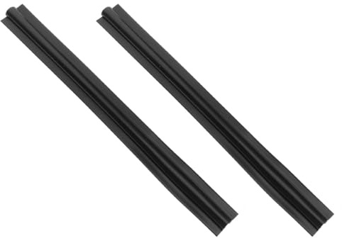 COHEALI Manicotto Nascondicavo per Auto 2 Pezzi in Pvc Nero, Protezione Versatile per Cavi USB Audio e Video, Design Nascosto la Gestione dei Cavi in Auto