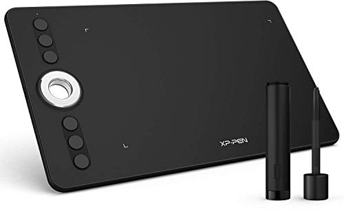 XP-PEN Deco 02 Graphics Drawing Tablet With Hexagonal Design Stylus & 6 Shortcut Keys 8192 Levels Pressure