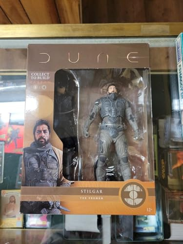 McFarlane Spielzeug, 7 Zoll Dune Stilgar Actionfigur mit 22 beweglichen Teilen, Sammelfigur Dune Filmfigur mit Standfuß – ab 12 Jahren
