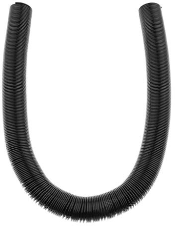 Tubayia - Tubo Flessibile per asciugacapelli, Colore: Nero