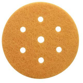 Lot de 10 disques abrasifs NORTON Beartex auto-agrippants 150 mm - Très fins A - 6 + 1 trou.