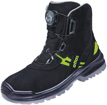 Atlas fotledshög säkerhetssko FLASH 8255 XP BOA ESD S3, bredd 10 storlek 45
