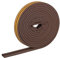 HELPMATE – Nastro sigillante autoadesivo per finestre e porte – Guarnizione per isolare fessure da 2,5 a 5 mm – Nastro 9 x 5,5 mm (Profilo P | 12 metri | Marrone)