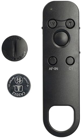 vhbw Télécommande déclencheur Compatible avec Sony Alpha 9 (Depuis Pilote 6), 9M2, ZV-E10 Appareil Photo, Fonction Zoom