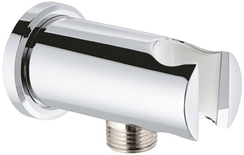 GROHE 26 658 000 Rainbow Codo con Soporte de Ducha Cromo