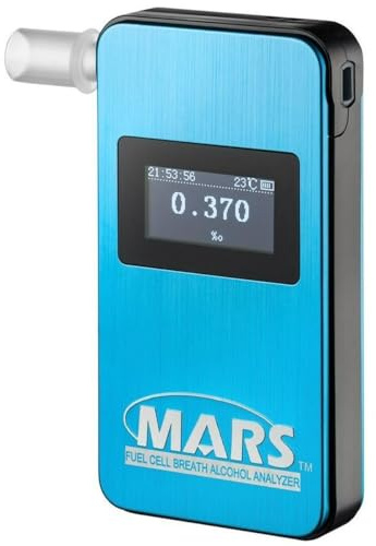 Alcovisor Mars Digitaler Alkoholtester, Blau
