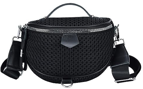 Canvas-Tasche für Herren, klein, gestreift, klein, Rucksack, Umhängetasche, Umhängetasche, Damentasche, Kuriertasche, Geldbörsen für Damen, F, Einheitsgröße