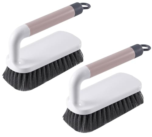 2 Pack Scrub Brush, Scrubbing Cleaning Brushes, Heavy Duty Cleaning Brushes