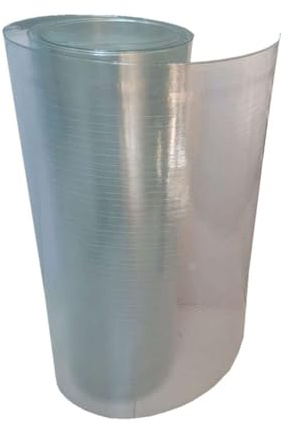 Transparente Acrylplatte, schlagfeste Polycarbonat-Abdeckung, leicht zu biegen und zu schneiden, Baldachin, Markisenpaneele für Pergola, Balkon, Windschutzscheibe, 0,6 x 10 m