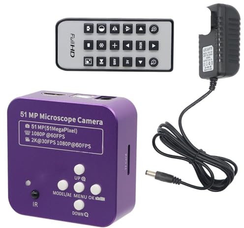 Accessori per microscopio da laboratorio 5. 1MP HDMI. Fotocamera 18. 0x c- Montare lenti piene HD 1080p 60FPS USB Fotocamera digitale elettronica industriale microscopio for microscopio for PCB. Ripar