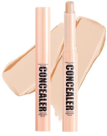 Boobeen Barra de Corrector Impermeable, Corrector en Crema de Acabado Mate, Ideal para Ocultar Imperfecciones, Ojeras y Corregir el Tono de la Piel, Crea un Maquillaje Natural e Impecable