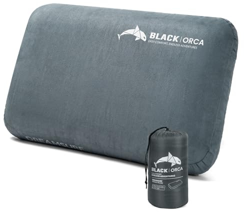 Memory Foam Camping Pillow for Backpacking and Travel,Camping Pillow