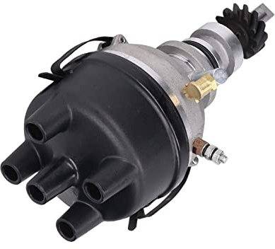 Distributore di accensione per trattore da giardino, parte di ricambio per montaggio laterale, costruzione in ABS e alluminio