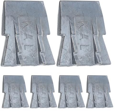 Lurrose 6-teiliges Set Hammerstielkeile, Eisenkeile, Metallaxt-ersatzwerkzeuge Zur Verstärkung von Hammer Vorschlaghammer- Und Schmiedeaxtstielen
