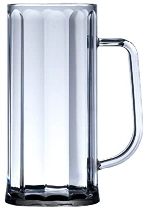 We Can Source It Ltd - Polycarbonate Plastic 2 Pint (40oz) German Beer Stein (4 PACK)