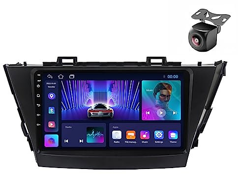 Android 12 Autoradio per Toyota Prius Plus V Alpha 2012-2017 2 DIN Stereo Car Tablet Pollici Schermo MP5 Lettore Multimediale Receiver GPS Radio con SWC Car-play Android auto (M150S 4core 2+32G)