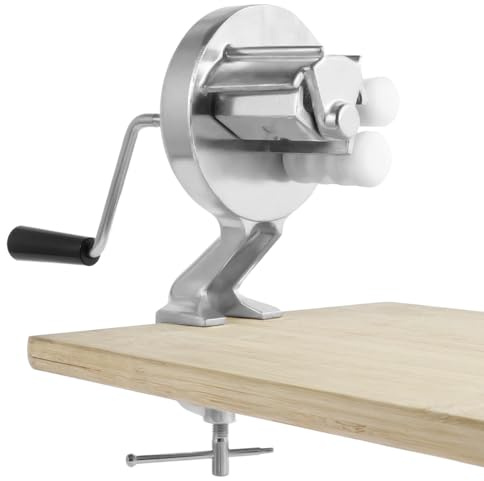 Cavatelli Maker Machine Manual Macaroni Maker Aluminum Alloy Noodle Makers for Kitchen Portable Hand Cranking Pasta Maker Machine for Making Authentic Italian Pasta Noodles