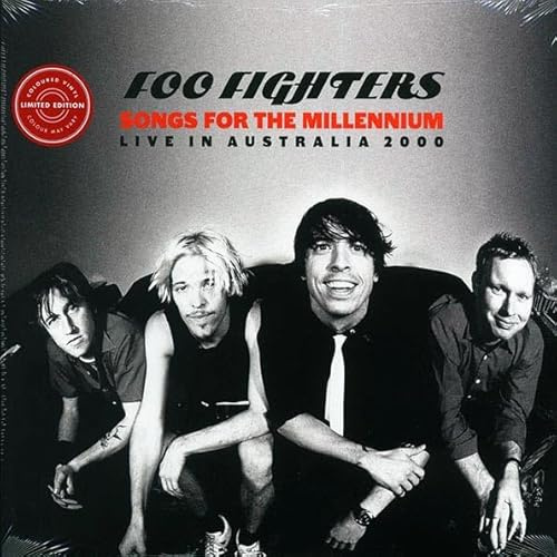 FOO FIGHTERS SONGS FOR THE MILLENNIUM - NEW SEALED LIMITED EDITION CLEAR DOUBLE VINYL LP
