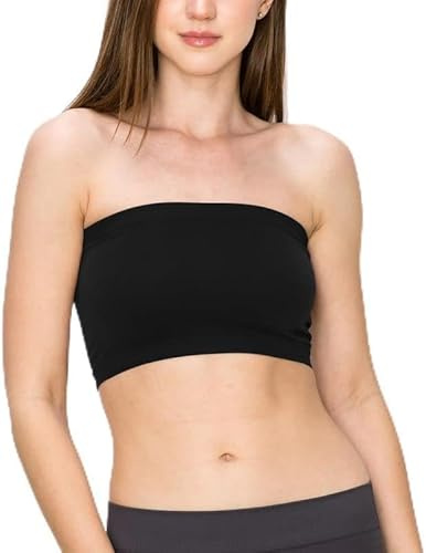 Ladies Boob Tube Strapless Vest Bra - Sweat Free for Workout