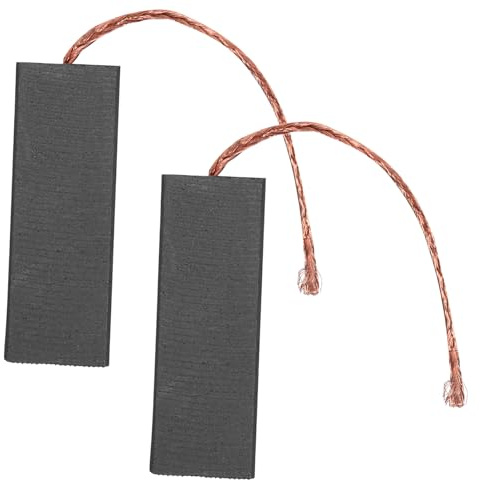 Outanaya Motor Carbon Brush Replacement Parts Made of Graphite with Copper Wire 2pcs Easy Replacement and No Burr for Washing Machine Compatible with Power Tools and Electric Motors