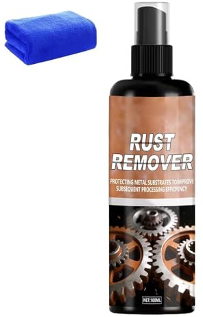 Xowwyue Sverniciatore Spray Antiossidante | Lubrificante Antirugginoso E Antiatrito - Spray Antiruggine Per Metalli,Incluso Per Cerniere Porte Serrature Rubinetti Utensili Catena Freno Auto Moto