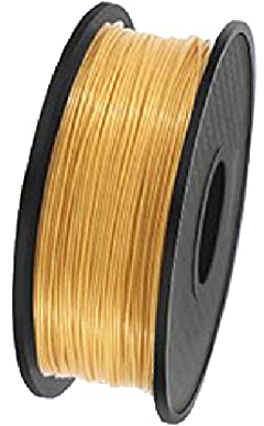Colorful 10M 3D Stift Filament Nachfüllpackung, PLA, insgesamt 1,75 mm, 3D Druck Filament, 3D Printing Pen Consumables für normalerweise 3D-Stifte (Gold)