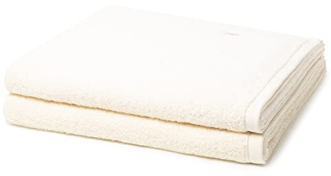 Ross - 2 teiliges Frottier-Set - Vita (2 X Duschtuch im Set) - 520 g/m2 - Baumwolle - Walkfrottee - saugstark - weich und flauschig - Sand