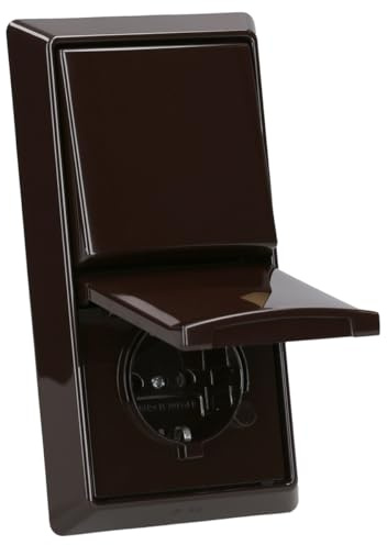 Busch-Jaeger Allwetter 44 Steckdosen- & Wechselschalter 3-fach Alpinweiß | 2× 20 EUGK-34-101 SCHUKO Steckdose, 2000/6 US Wechselschalter, 2106-34 Wippe und 2103-34 Rahmen 3-fach, UP