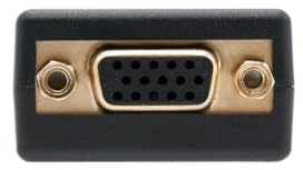 Mit dem Mini DP auf SVGA-Adapter können Sie Mini DisplayPort-Geräte an SVGA-Monitore anschließen. Das kompakte Design und das 15 cm Lange Kabel Machen es perfekt für Präsentationen, Büros und Reisen