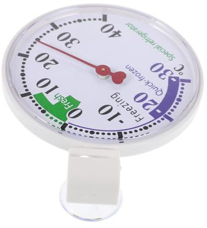 MAGICLULU de Plástico para Frigorífico Y Congelador con Esfera de Medición Precisa Y para Conservación de Alimentos