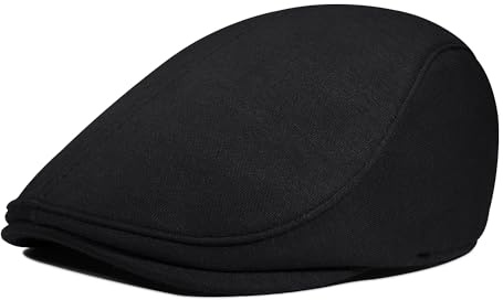 PivotWing Schiebermütze Herren Baumwolle Leicht Baskenmütze Herren Flatcap Schirmmütze