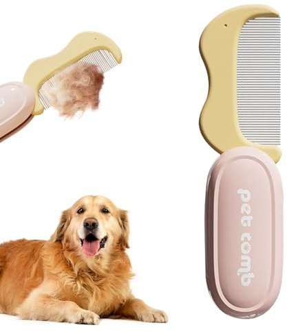 Spazzola Per Cani Per La Pettine Anti-Perdita Districante Sottopelo Doccia