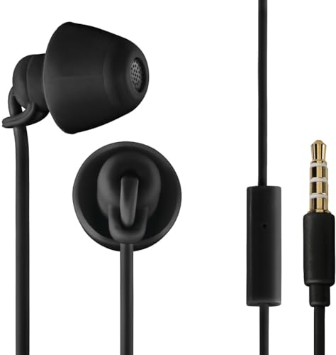 Thomson EAR3008BK Piccolino Kopfhörer In Ear Headset, Lautstärkeregelung Schwarz, universal