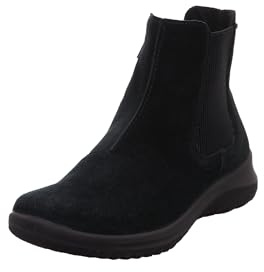 Legero Bottines Chelsea en Gore-tex légèrement doublées pour femme, Noir 0000, 38 EU