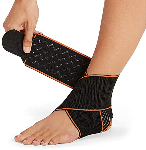 PROIRON Sprunggelenkbandage, Einstellbares bandage fußgelenk, Ultradünn Fußgelenkbandage, Atmungsaktiv Knöchelbandage, Sport schützen Fußgelenkbandage, Fußbandage Grösse passt allen Fußgelenk